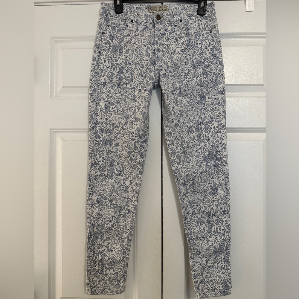 Womens Zara Trafaluc Dress Pants Skinny Leg Size 6